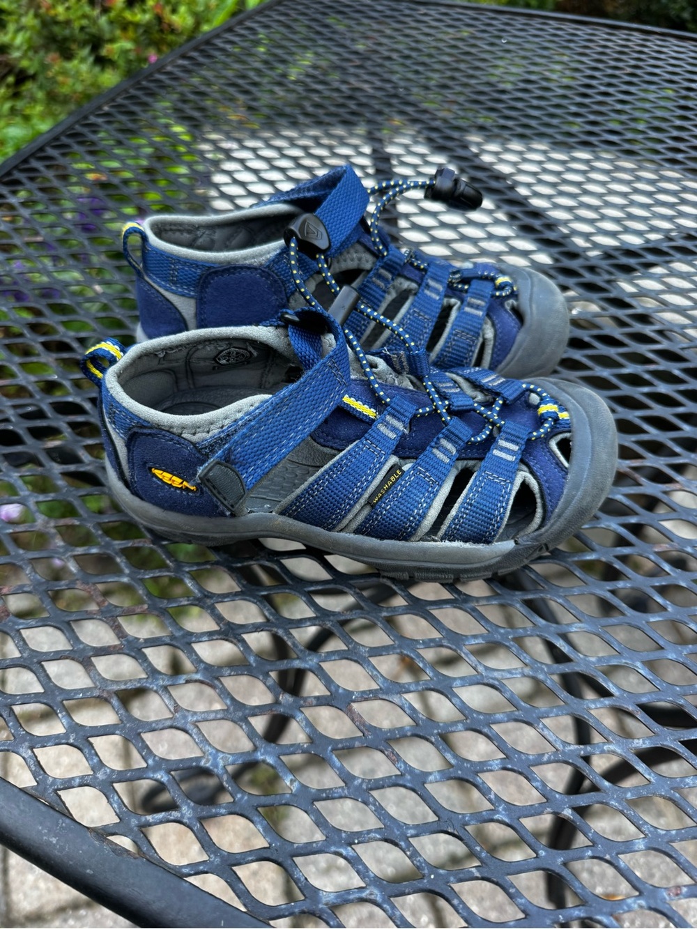KEEN Kids Blue and Gray Closed-Toe Sandals